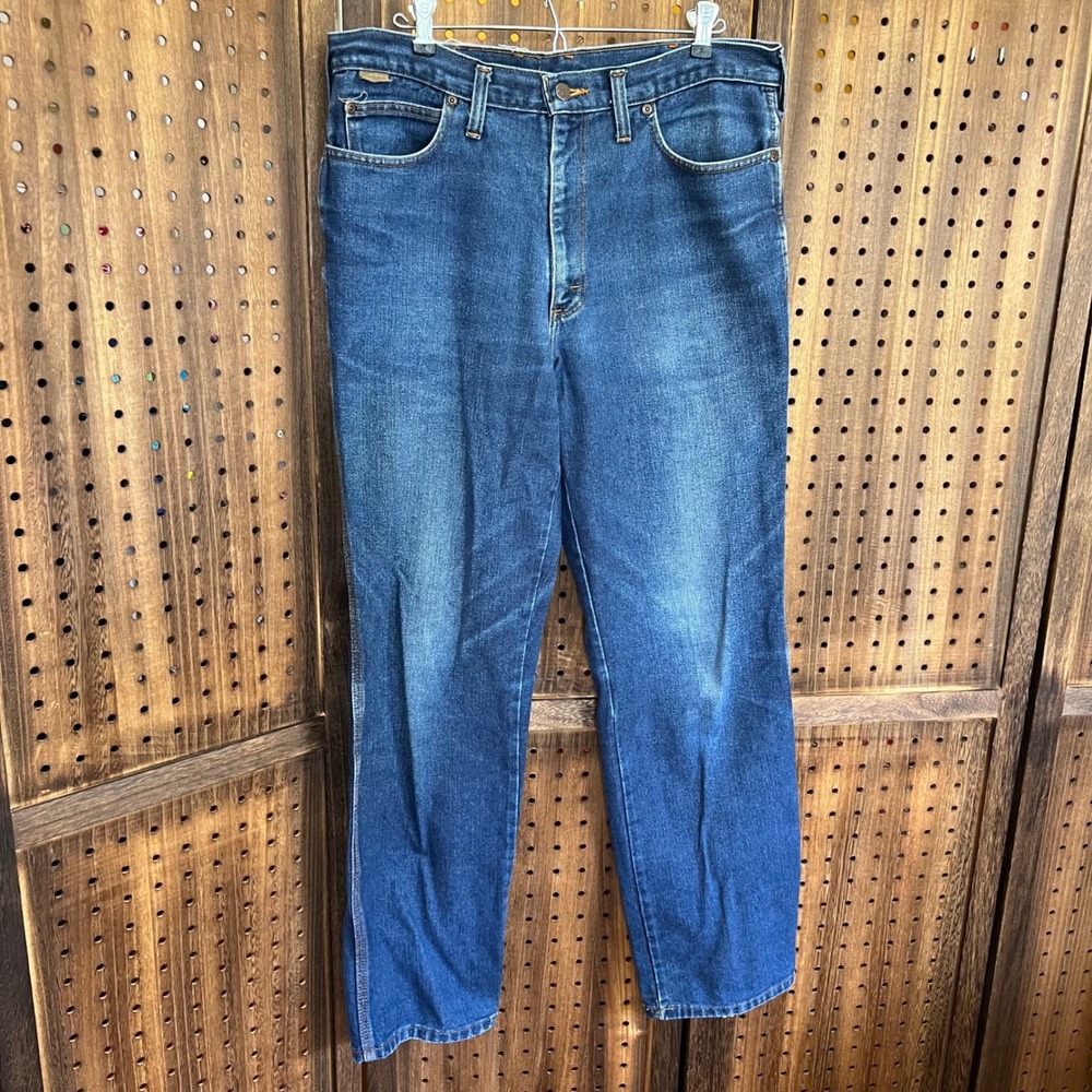 Dickies Genuine Steel Indigo Work Jeans Size 36 x 34 Made In USA